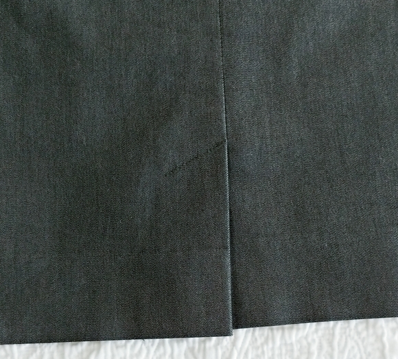 Halogen Pencil Skirt Lined Grey Sz 2P Women's - Picture 8 of 8